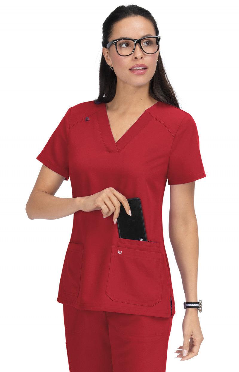 koi™ Next Gen Women's 3-Pocket Hustle and Heart Top