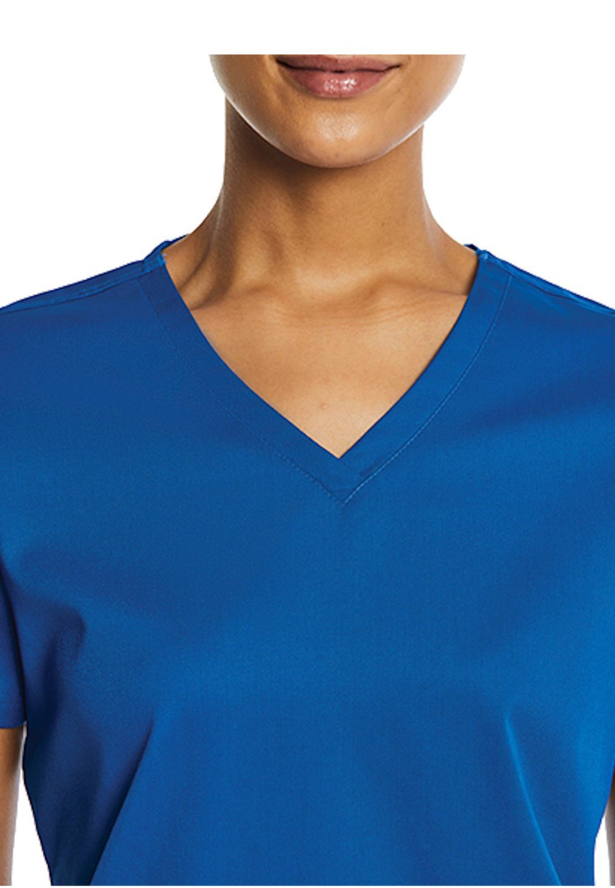 Elements Originals Women's Basic 2-Pocket V-Neck Scrub Top