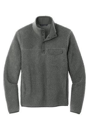 Port Authority® Camp Fleece Snap Pullover - Grey Steel