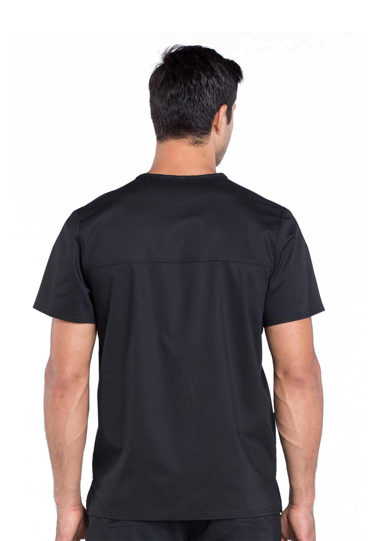 Cherokee Workwear Revolution Men's 3-Pocket V-Neck Top