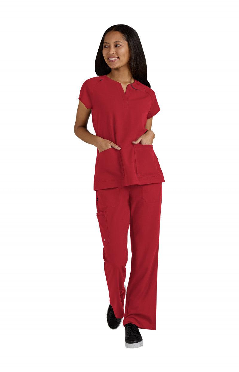 koi™ Next Gen Women's We Have Heart 3-Pocket Scrub Top