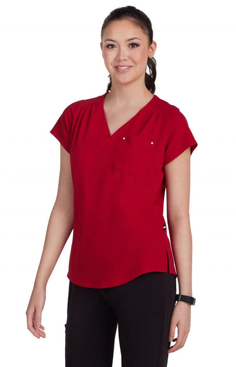 koi™ Next Gen Up and Going Women's 1-Pocket Scrub Top