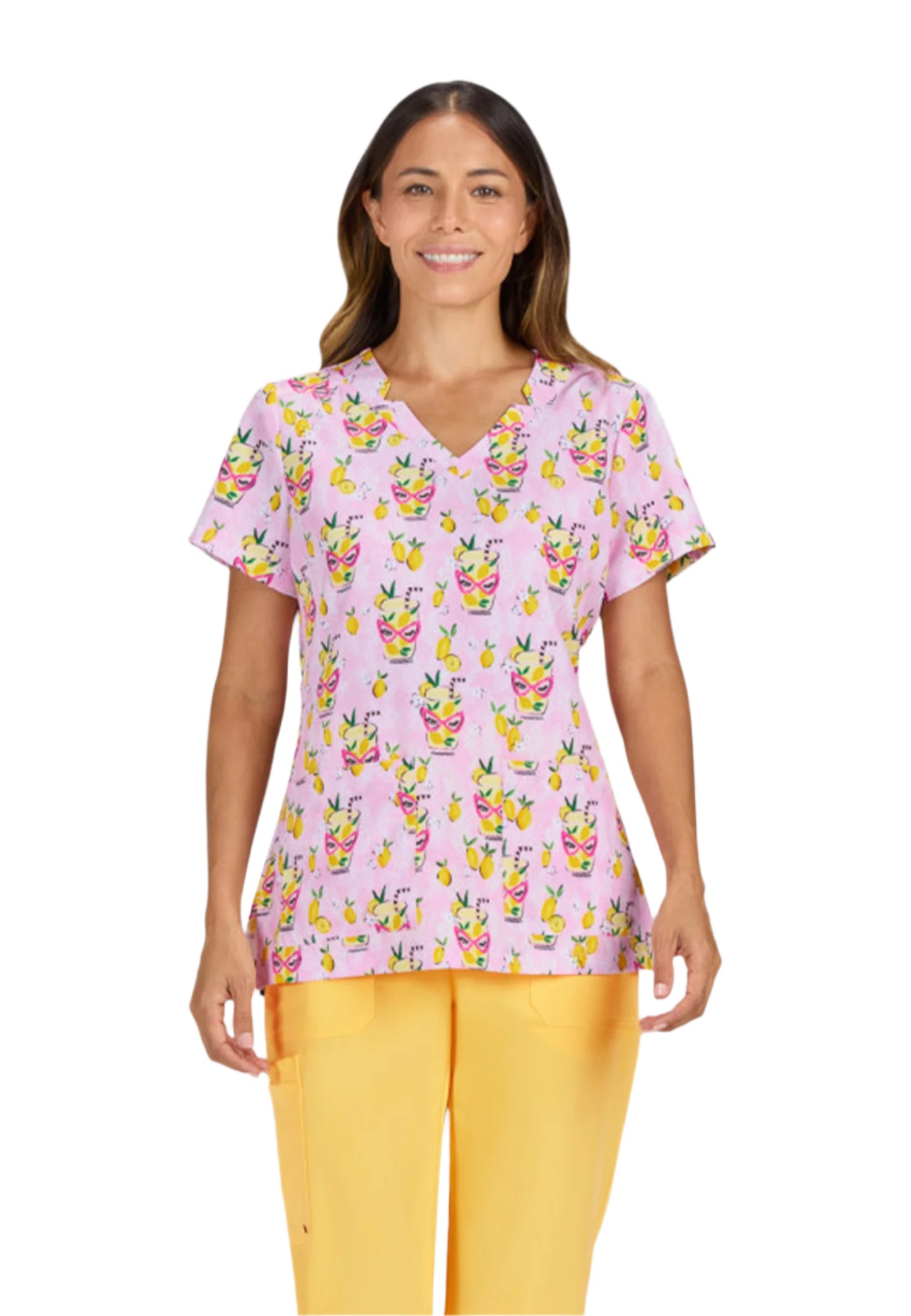Kass Slim 4-Pocket ULTRAsoft Scrub Top - Sand – Jaanuu