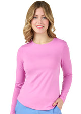 Zavaté Women's Tiffany Knit Underscrub Tee