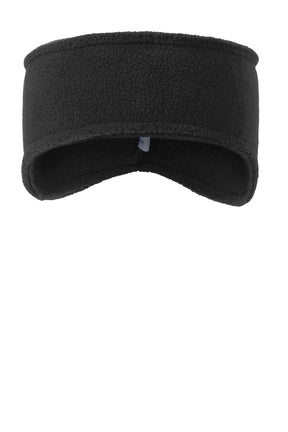Port Authority® R-Tek® Stretch Fleece Headband - Black