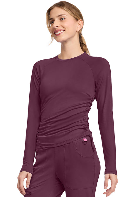 Long Sleeve Ruched Underscrub