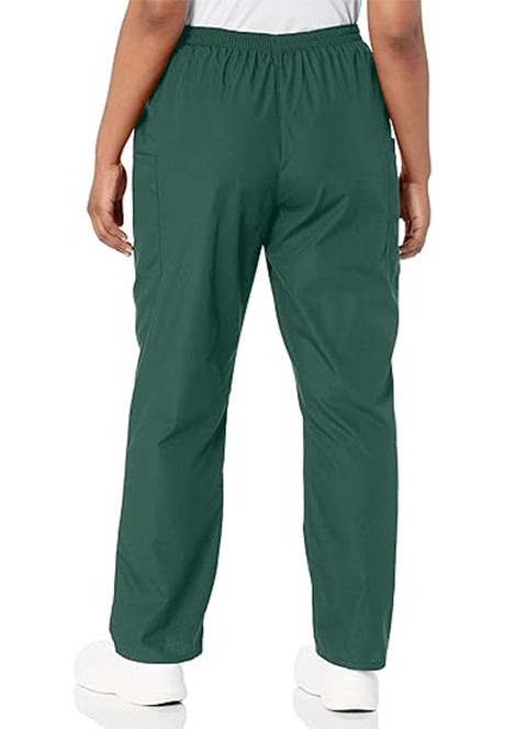 Cherokee Workwear Originals Women's Natural Rise 4-Pocket Tall Tapered Pull-On Cargo Pant