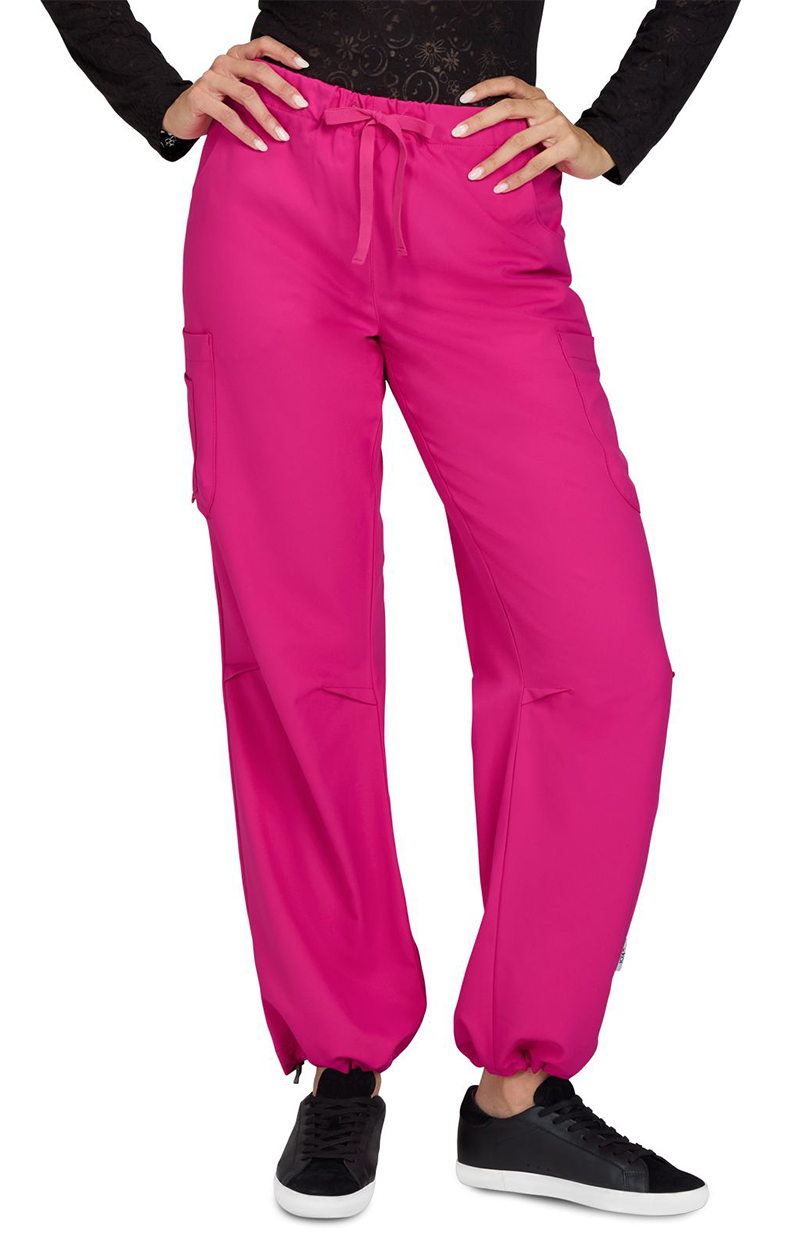 Women's koi™  7 Pocket Jubilant Pant Smiley World