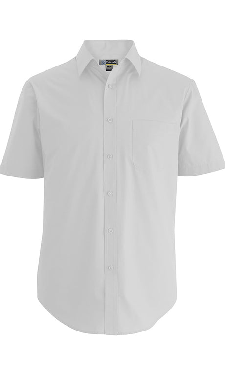 Edwards® Essential Broadcloth Short Sleeve Mens Shirt