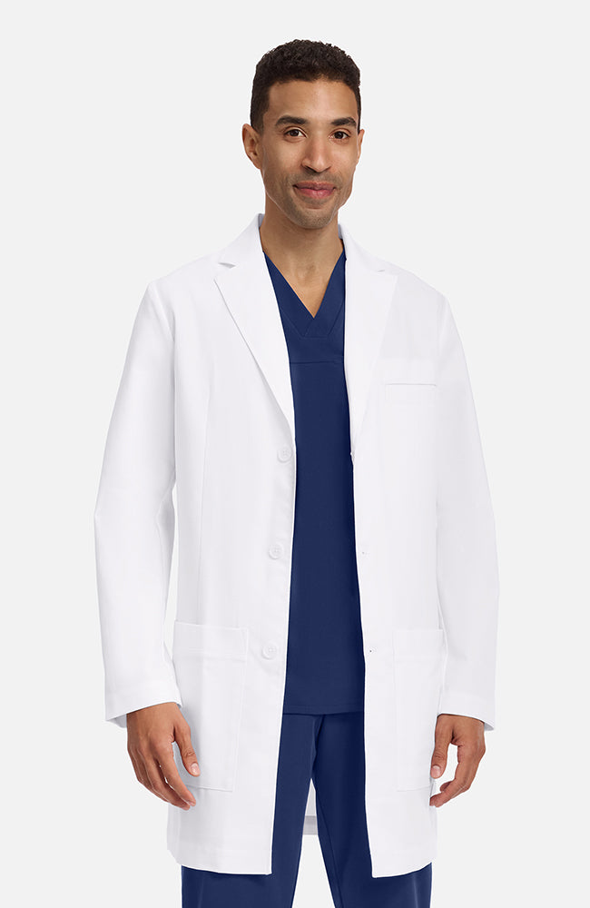 Medelita Men's Luca Patch Pocket 37½" Lab Coat