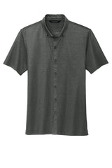 Mercer+Mettle® Stretch Pique Full-Button Polo