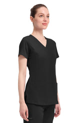 Healing Hands HH Works Monica Women's 4-Pocket Stretch V-Neck Scrub Top