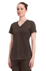 Healing Hands HH Works Monica Women's 4-Pocket Stretch V-Neck Scrub Top