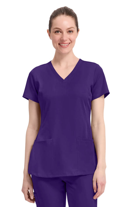 Healing Hands® HH Works Monica Women's Stretch V-Neck Scrub Top