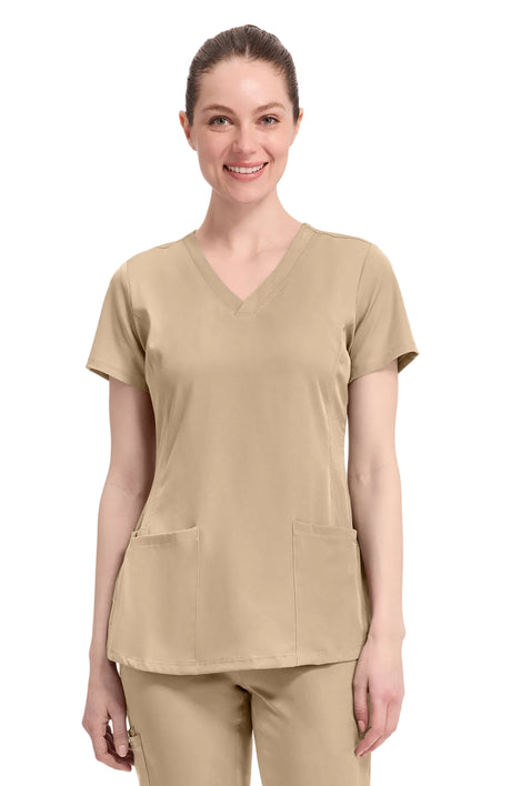 Healing Hands® HH Works Monica Women's Stretch V-Neck Scrub Top