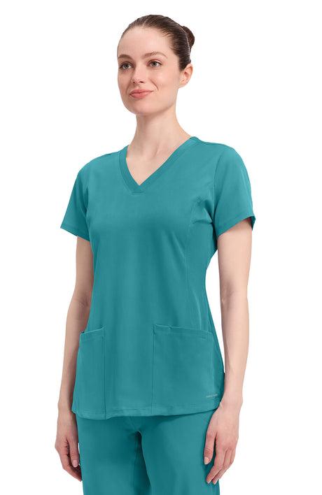 Healing Hands® HH Works Monica Women's Stretch V-Neck Scrub Top