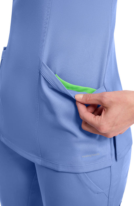 Healing Hands HH Works Women's Madison 4-Pockets Top