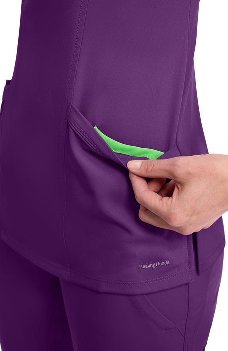 Healing Hands HH Works Women's Madison 4-Pockets Top