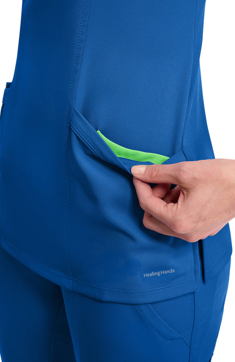 Healing Hands HH Works Women's Madison 4-Pockets Top