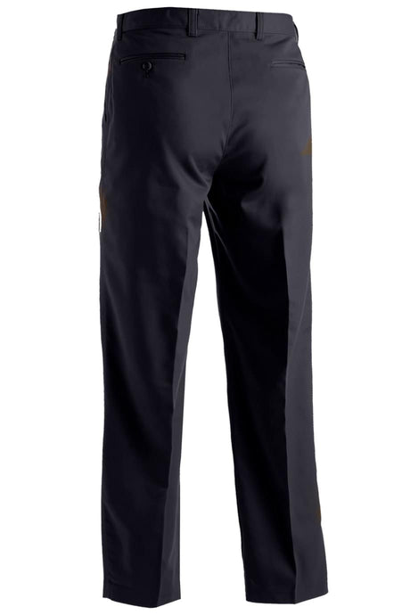 Edwards® Microfiber Flat-Front Navy Dress Pant