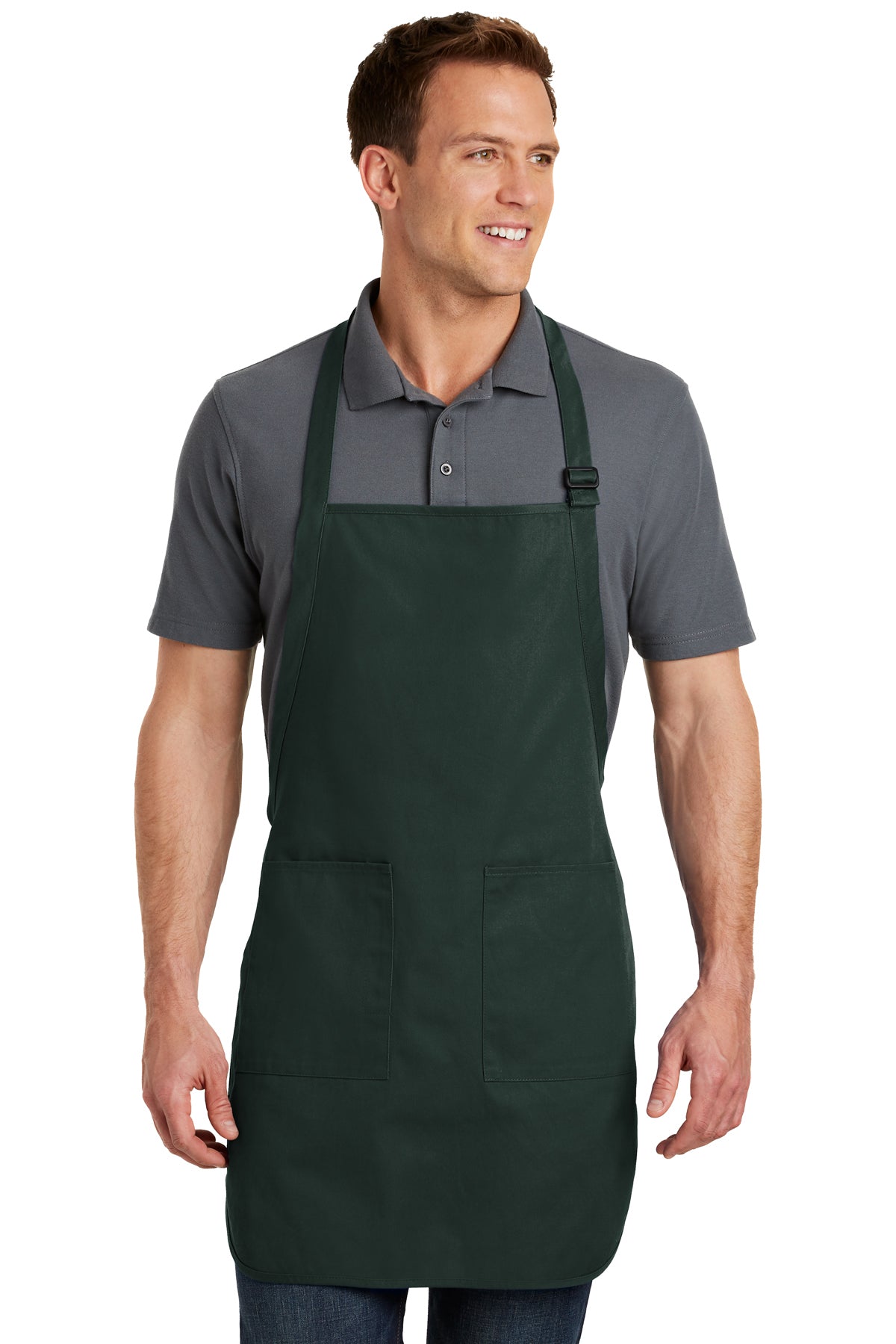 Port Authority® Full-Length Apron with Pockets