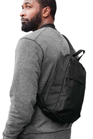 Port Authority® Crossbody Backpack - Deep Black