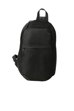 Port Authority® Crossbody Backpack - Deep Black