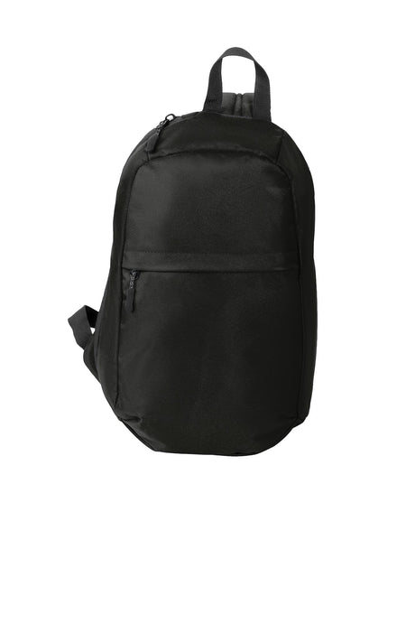 Port Authority® Crossbody Backpack - Deep Black