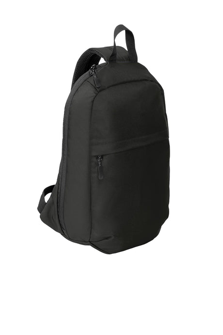 Port Authority® Crossbody Backpack - Deep Black