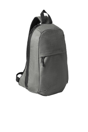 Port Authority® Crossbody Backpack - Gusty Grey Heather