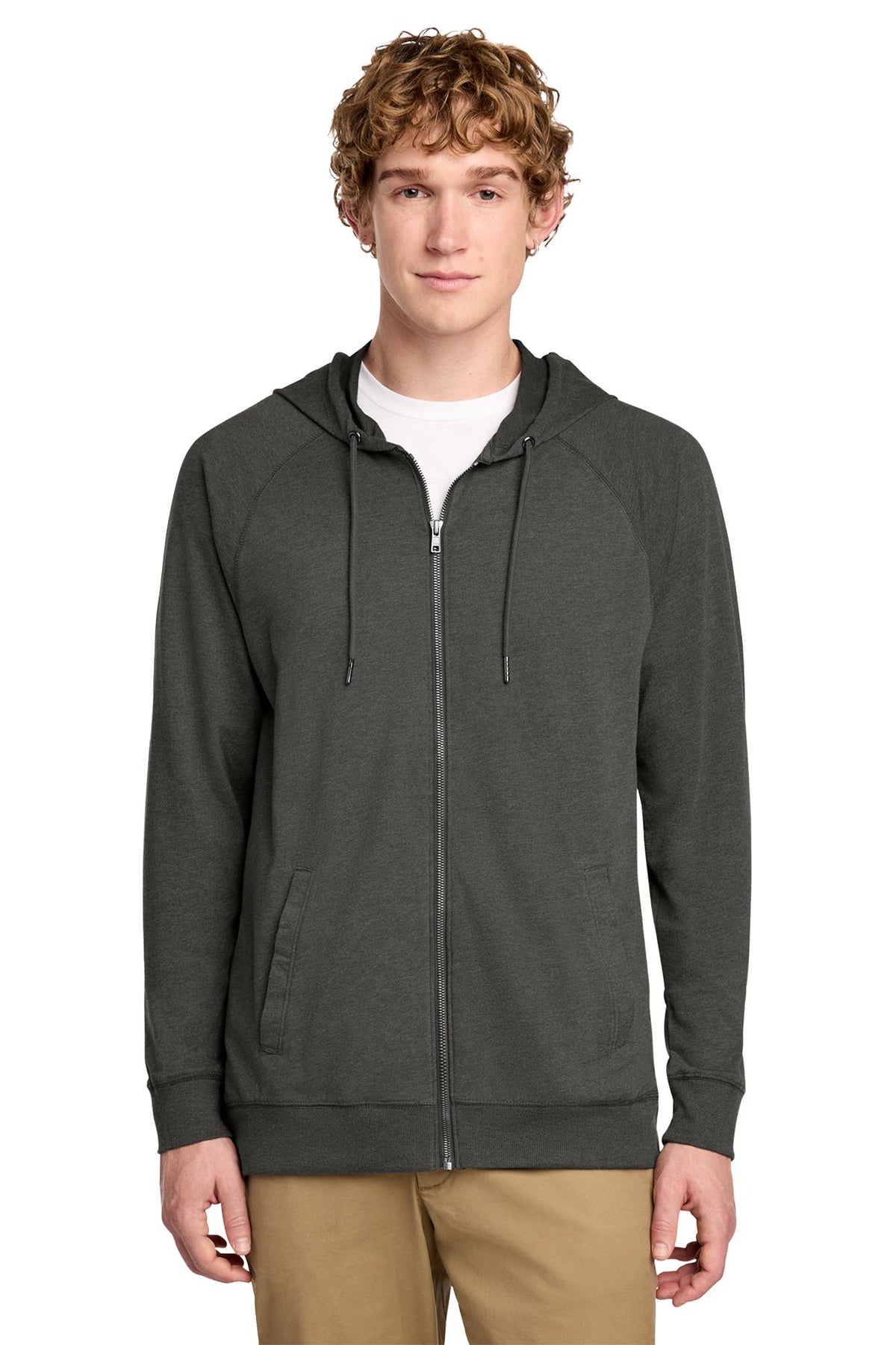 District® Featherweight French Terry™ Full-Zip Hoodie - Washed Coal