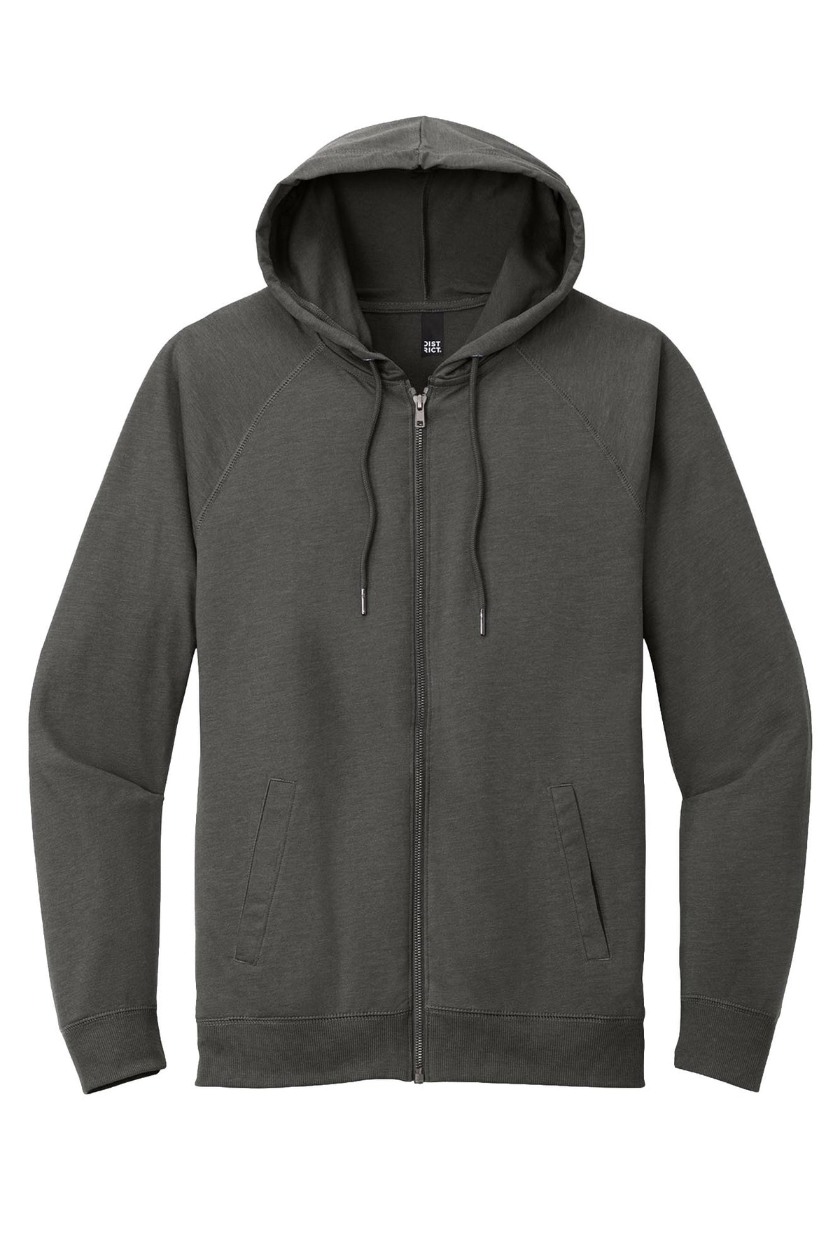 District® Featherweight French Terry™ Full-Zip Hoodie - Washed Coal