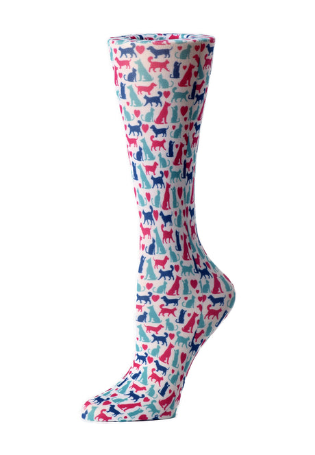 Cutieful 8-15 mmHg Sheer Knee High Compression Socks