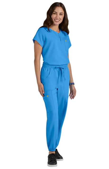 Women's koi™ Smiley World 7 Pocket Jogger