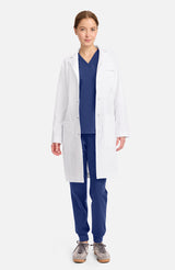 Medelita Women's Stella Princess Panel Darted 36½" Lab Coat