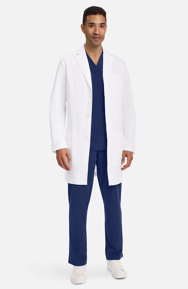 Medelita Men's Luca Patch Pocket 37½" Lab Coat