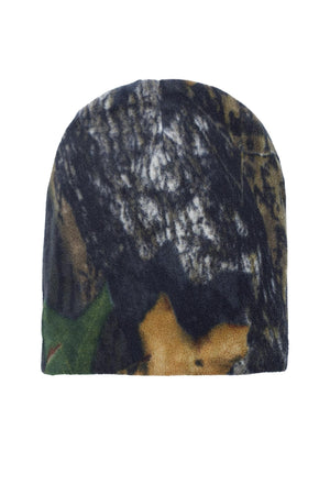 Port Authority® Camouflage Fleece Beanie - Mossy Oak New Break-Up