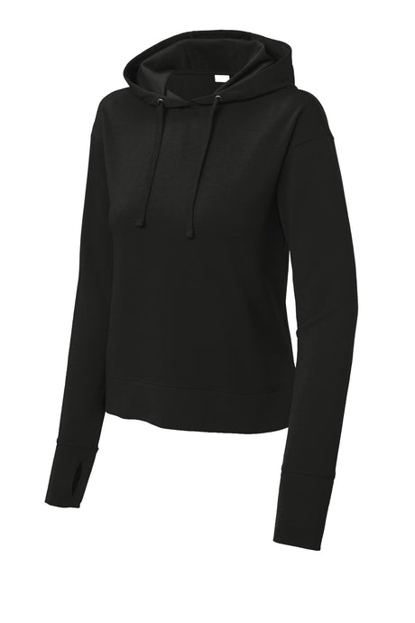 Sport-Tek® Women’s Sport-Wick® Flex Fleece Pullover Hoodie - Black