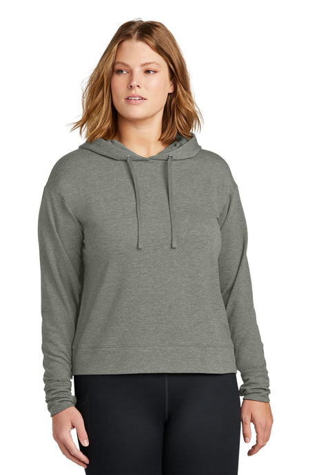 Sport-Tek® Women’s Sport-Wick® Flex Fleece Pullover Hoodie - Light Grey Heather