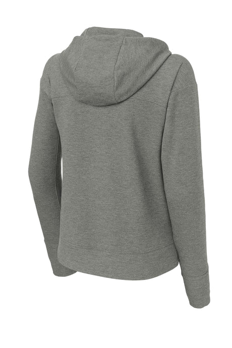 Sport-Tek® Women’s Sport-Wick® Flex Fleece Pullover Hoodie - Light Grey Heather
