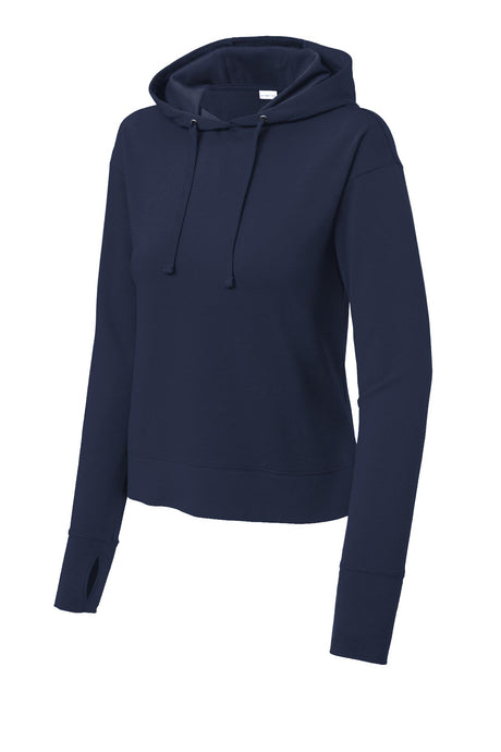 Sport-Tek® Women’s Sport-Wick® Flex Fleece Pullover Hoodie - True Navy
