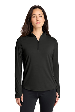 OGIO® Women’s Motion 1/4-Zip - Blacktop