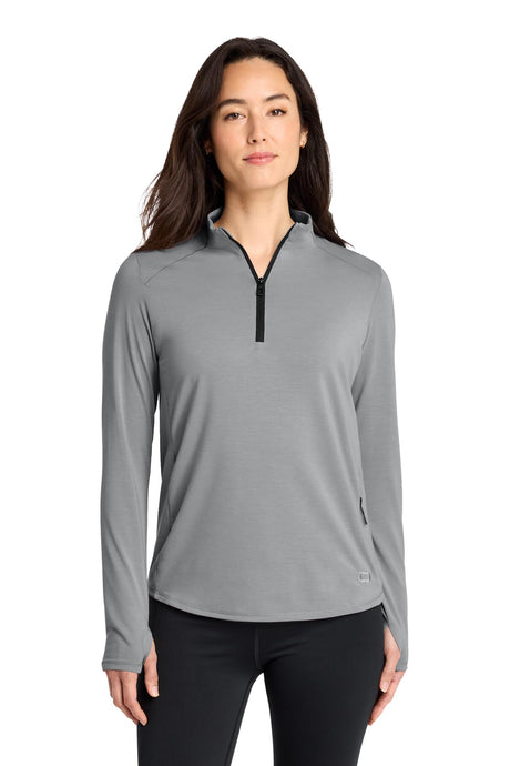OGIO® Women’s Motion 1/4-Zip - Greystone