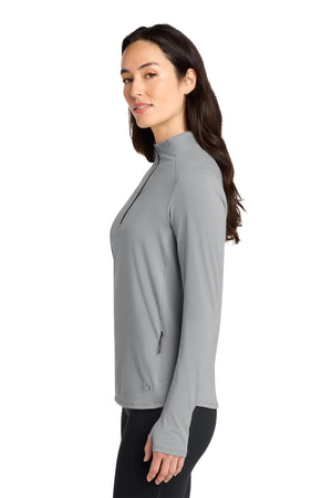 OGIO® Women’s Motion 1/4-Zip - Greystone