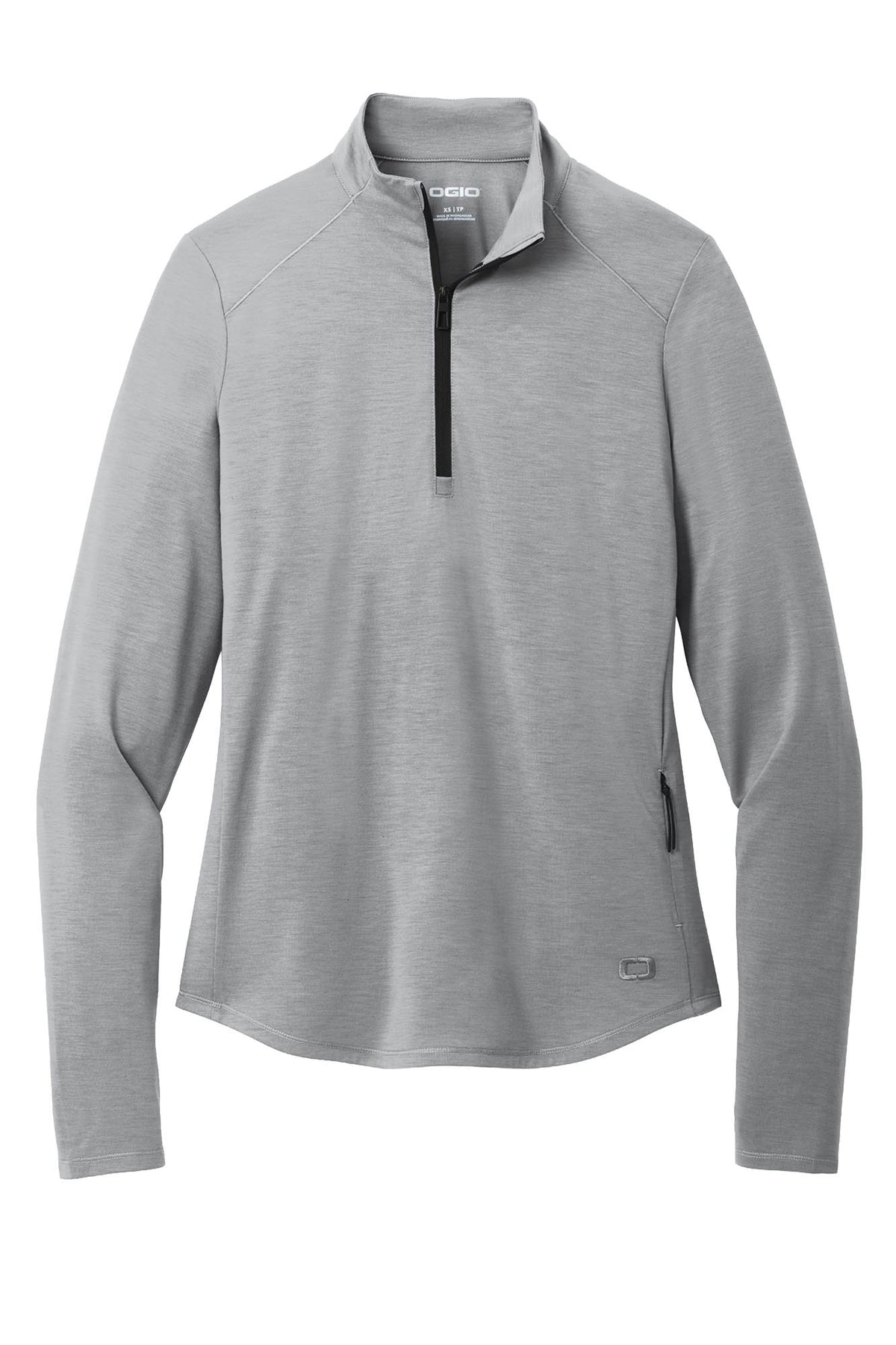 OGIO® Women’s Motion 1/4-Zip - Greystone