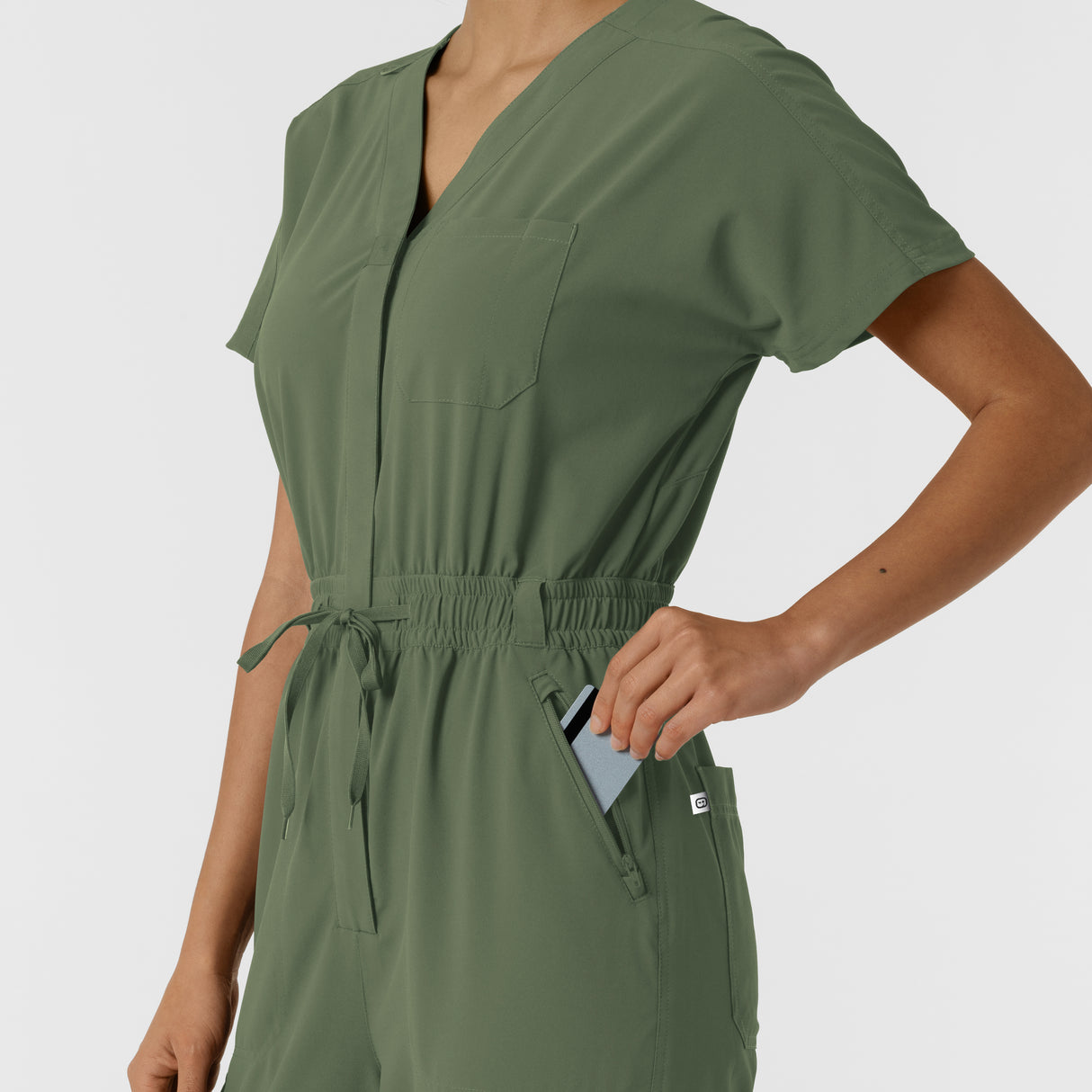 Wink® Renew Women's Cargo Jogger Scrub Jumpsuit