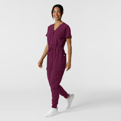 Wink® Renew Women's Cargo Jogger Scrub Jumpsuit