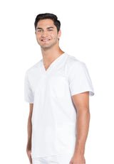 Cherokee Workwear Revolution Men's 3-Pocket V-Neck Top