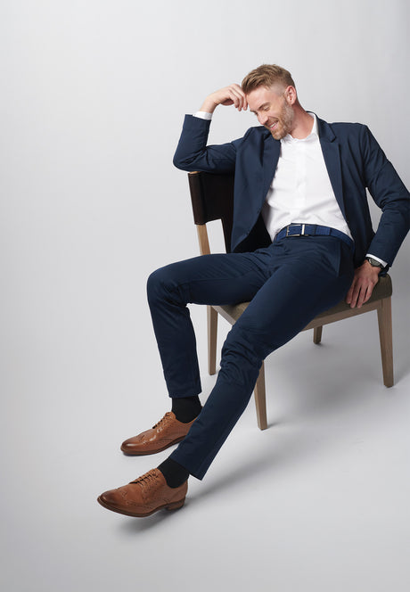 Edwards® Point Grey™ Men's Dress Pant - Navy Agate