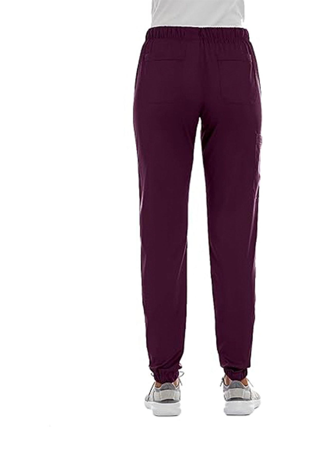 Elements Originals Women's 5 Pocket 4-Way Stretch Elastic Waistband Jogger Pant